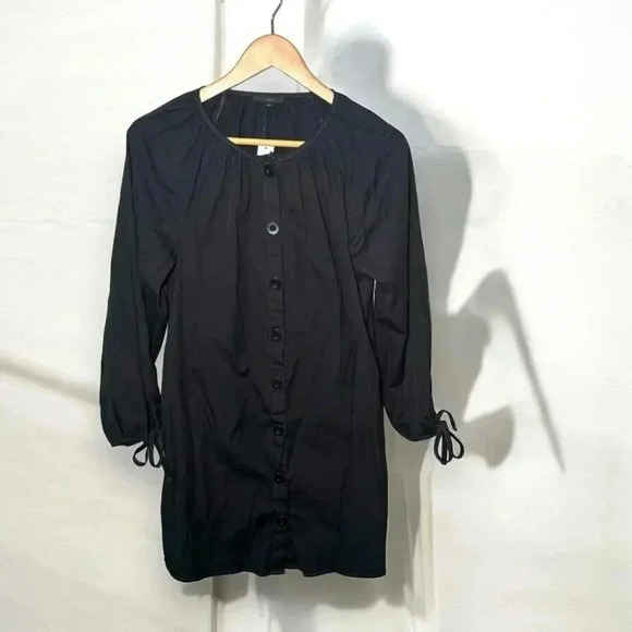NWT  J CREW poplin shirt dress XS - Picture 1 of 5